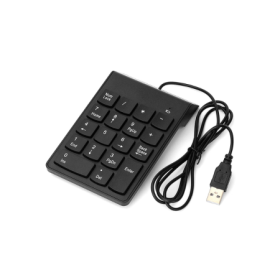 Teclado Numérico Usb 2.0 Preto