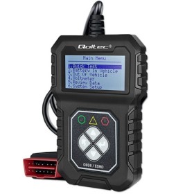 Qoltec Digital OBD2 EOBD diagnostic Tester Interface ProLine  | 8V-25V | Dual System
