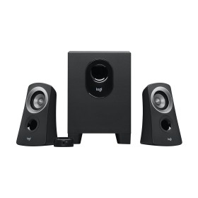Logitech 980-000413 conjunto de colunas 25 W PC Laptop Preto 2.1 canais 5 W