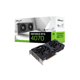 Placa Gráfica PNY GeForce RTX 4070 Verto Dual Fan 12GB GDDR6X