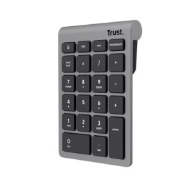 Trust Xalas teclado numérico Laptop PC RF Wireless Prateado