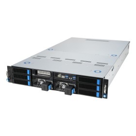 ASUS 90SF0251-M004X0 barebone de servidor Intel C741 Rack (2U) Preto, Aço