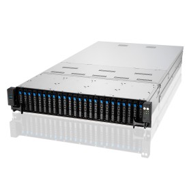 ASUS RS720A-E11-RS24U Socket SP3 Rack (2U) Prateado, Preto