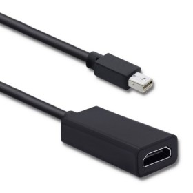 Qoltec Mini DisplayPort v1.1 male | HDMI A female | 4K | 0.2m