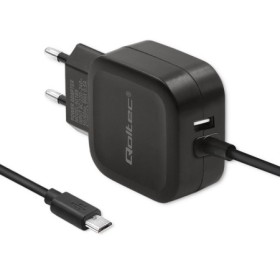 Qoltec Charger 17W | 5V | 3.4A | USB + Micro USB