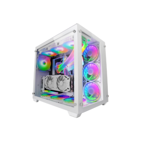 Caixa Gaming Mars Gaming MCV3 E-ATX Branco