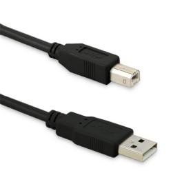 Qoltec USB 2.0 cable A male | B male | 0.5m