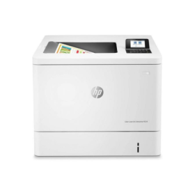Impressora Laser Color HP LaserJet Enterprise M554DN Duplex Branco