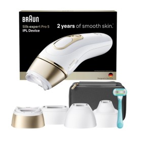 Braun Silk-expert Pro IPL PL5431 Luz Pulsada Intensa (IPL) Dourado, Branco