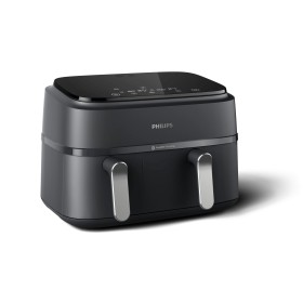 Philips 3000 series NA351 00 fritadeiras Duplo 9 l Independente 2750 W Fritadeira a ar quente Cinzento