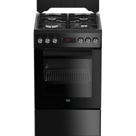 Beko FSE52321DBD fogão Fogão independente Eléctrico Gás Preto
