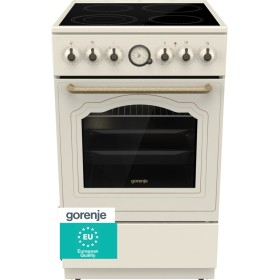 Gorenje GECS5B70CLI Fogão independente Eléctrico Cerâmica Bege