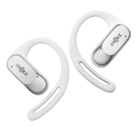 SHOKZ OpenFit Air, weiss Auscultadores Sem fios Gancho de orelha Chamadas Música Desporto Dia-a-dia Bluetooth Branco