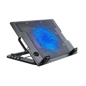 Techly ICOOL-CP12TY base de refrigeração para computador 43,9 cm (17.3") 1400 RPM Preto