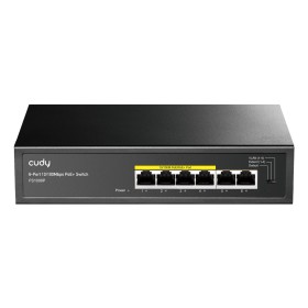 Cudy FS1006P switch de rede Não-gerido Fast Ethernet (10 100) Power over Ethernet (PoE) Preto