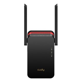 Cudy RE3000 extensor de redes Repetidor de rede Preto, Vermelho 10, 100, 1000 Mbit s