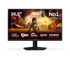 AOC G4 Q27G41ZDF monitor de ecrã 67,3 cm (26.5") 2560 x 1440 pixels Quad HD QD-OLED Preto, Vermelho