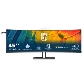 Philips 6000 series 45B1U6900C 00 monitor de ecrã 113 cm (44.5") 5120 x 1440 pixels UltraWide Dual Quad HD LED Preto