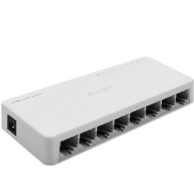 Qoltec Network SWITCH | 8 x RJ45 port | 1000Mbps | Fast Ethernet| LAN