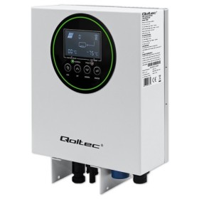 Qoltec Solar Inverter for water heating ECO Solar Boost | MPPT | BYPASS | LCD | 3kW/4kW | Wi-fi