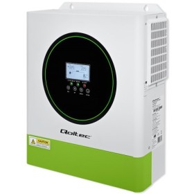 Qoltec Hybrid Solar Inverter Off-Grid 3500W | 100A | 24V| MPPT | BMS |  Wi-Fi option | Sinus | Power factor 1.0