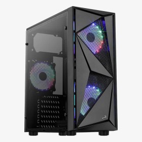 Aerocool Glider Cosmo-A-BK-v2 Midi Tower Preto