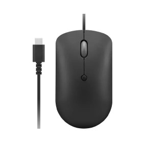 Lenovo GY51D20875 rato Escritório Ambidestro USB Type-C Ótico 2400 DPI