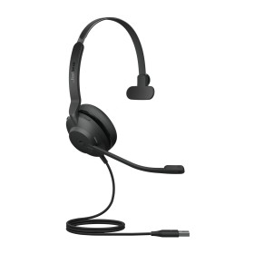 Jabra Evolve2 30 Auscultadores Com fios Fita de cabeça Escritório Call center USB Type-A Preto