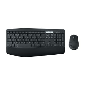 Logitech 920-008226 teclado Rato incluído Universal RF Wireless + Bluetooth QWERTY Inglês Preto