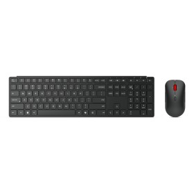 Lenovo 4X31S04810 teclado Rato incluído Escritório RF Wireless + Bluetooth Inglês (Estados Unidos) Preto