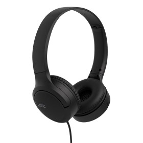 JVC HA-S33UC Auscultadores Com fios Fita de cabeça Chamadas Música USB Type-C Preto