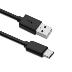 Qoltec Cable USB 3.1 type C male | USB 2.0 A male | 1m