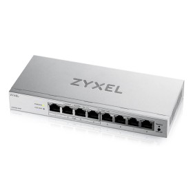 Zyxel GS1200-8HPV3 Gerido L2 Gigabit Ethernet (10 100 1000) Power over Ethernet (PoE) PC Cinzento