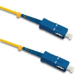 Qoltec Patchcord fiber optic SC/UPC - SC/UPC | Singlemode | 9/125 | G652D | Simplex | 5m