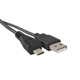 Qoltec Cable USB 2.0 Type A male | Micro USB B male | 0.25m