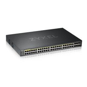 Zyxel GS2220-50HP-EU0101F switch de rede Gerido L2 Gigabit Ethernet (10 100 1000) Power over Ethernet (PoE) Preto