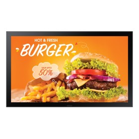 Samsung OH24B Plasma digital 61 cm (24") LCD Wi-Fi 1500 cd m² Full HD Preto Processador built-in Tizen 6.5 24 7