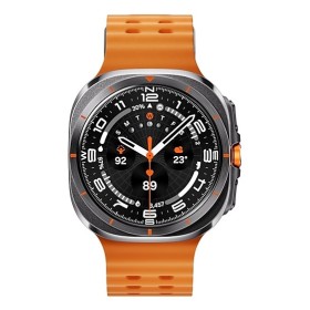 Samsung Galaxy Watch Ultra 3,81 cm (1.5") AMOLED 47 mm Digital 480 x 480 pixels Ecrã táctil 4G Cinzento, Titânio Wi-Fi GPS
