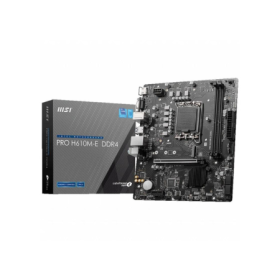 Motherboard MSI Pro H610M-E DDR4 Lga 1700