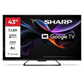 Sharp 43HR7265E TV 109,2 cm (43") 4K Ultra HD Wi-Fi Preto