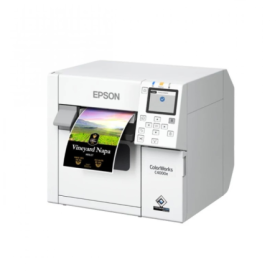 Impressora de Etiquetas Epson CW-C4000e (bk) Branco