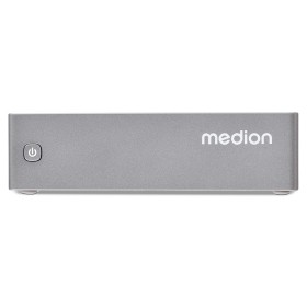 MEDION S06 MD35300 Intel® Core™ i5 i5-1335U 16 GB DDR4-SDRAM 512 GB SSD Mini PC Prateado