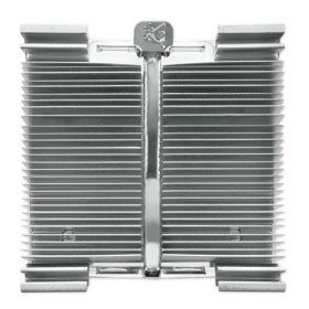 Universal extruded heatsink ribbed | aluminium