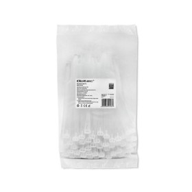 Qoltec Reusable Self-locking cable tie | 7.2*150 mm | Nylon UV | White