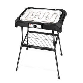 Churrasqueira elétrica externa de 2.000 W com suporte