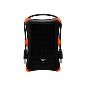 Disco Duro Externo Silicon Power 2TB A30 2.5"  USB 3.1 Armor Antichoques Preto