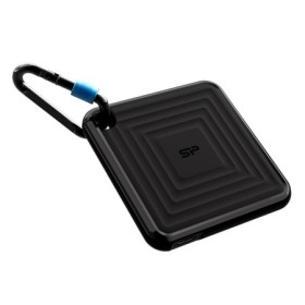 Disco SSD Externo Silicon Power 240Gb PC60 USB 3.2 Type-C Preto