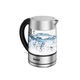 Tefal KI772D chaleira elétrica 1,7 l 2400 W Aço inoxidável, Transparente