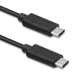 Qoltec Cable USB 3.1 type C male | USB 3.1 type C male | 1m