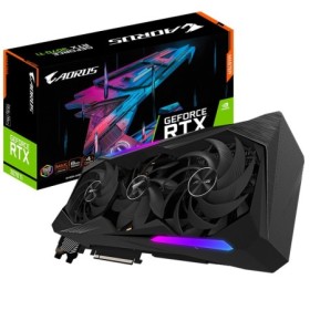 Placa GrÃ¡fica Gigabyte AORUS GeForce RTX 3070TI MASTER 8G     8GB GDDR6X